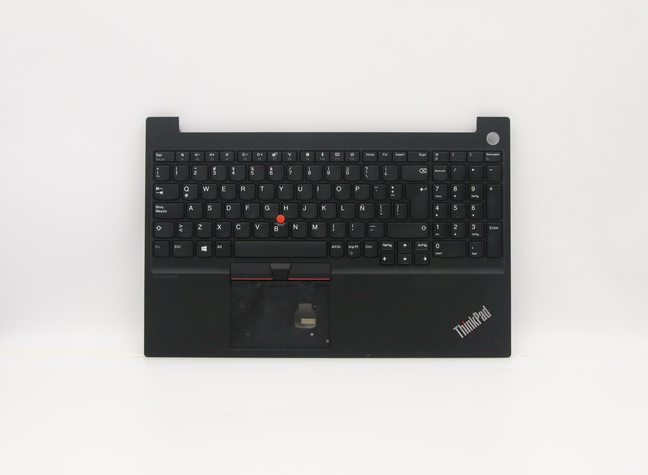 Cover Superior / C-cover con teclado en español LA, para Lenovo E15 20RD y 20RE, FRU: 5M10V16892