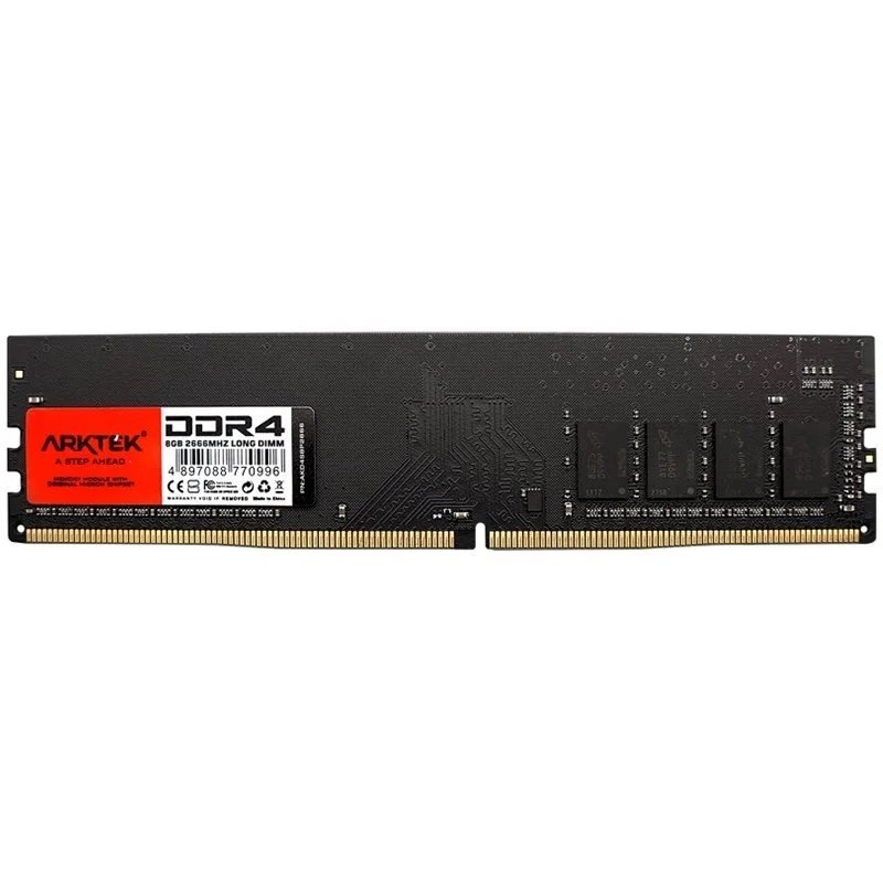 Memoria RAM, ArkTek, 16Gb DDR4-3200Mhz, PC4-25600, 1.2V, para PC, UDIMM, 288 pines, Cod:AKD4S1693200