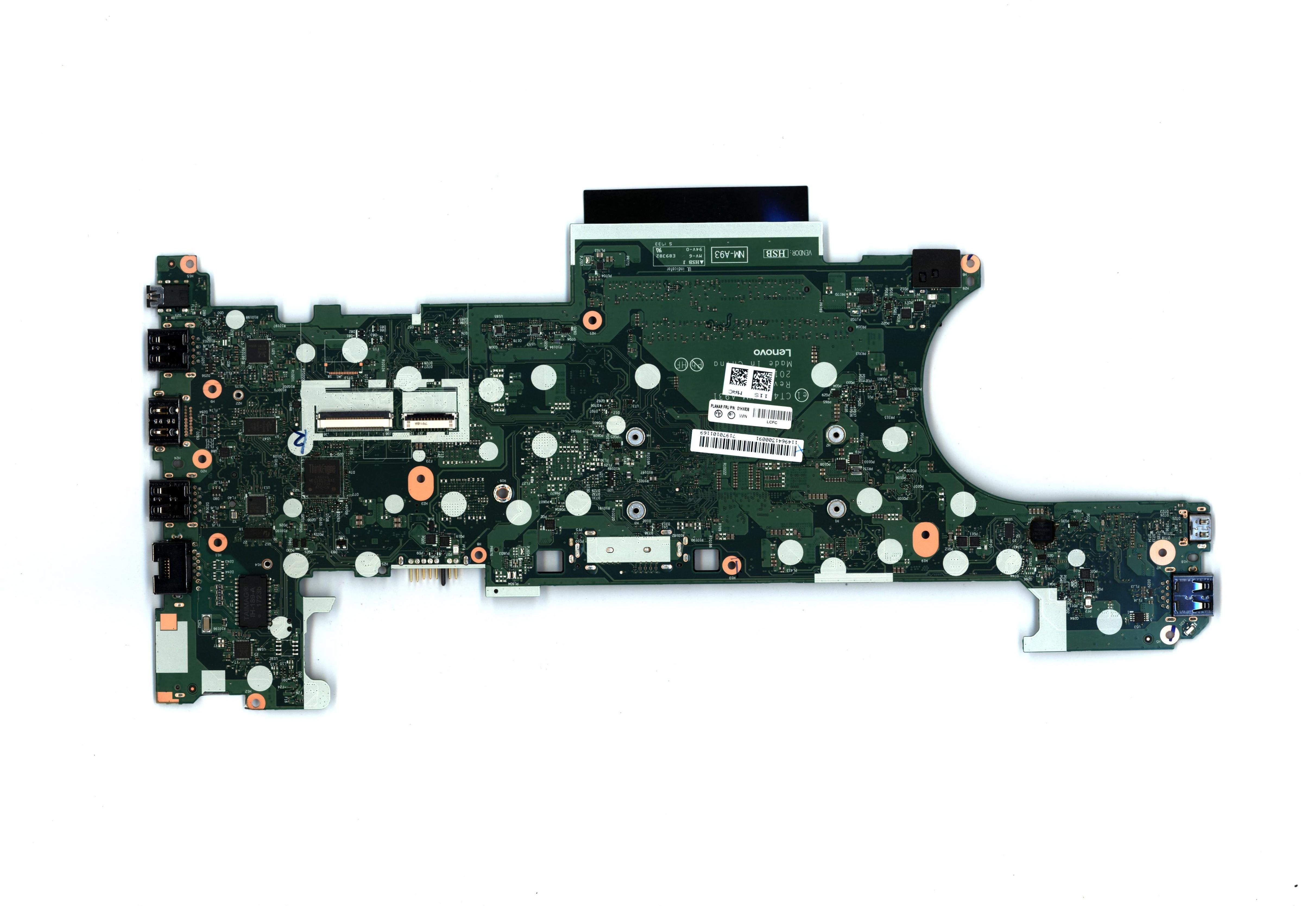Tarjeta Madre / System Board para Computadora Portátil Lenovo Thinkpad T470 FRU: 01HX636